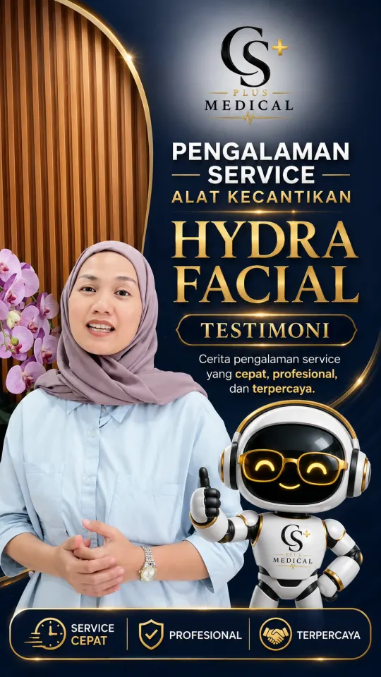 pengalaman service alat kecantikan Hydra Facial